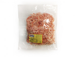 Форель соломка (фарш): Кальмар стружка со вкусом краба (розовая)