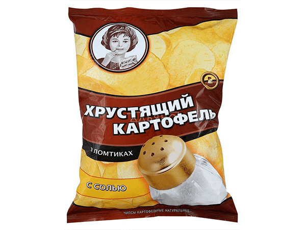 Картофельные чипсы "Девочка" 160 гр. в Волжском