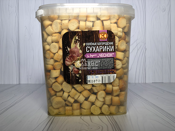 Сухарики со вкусом чеснока в Волжском