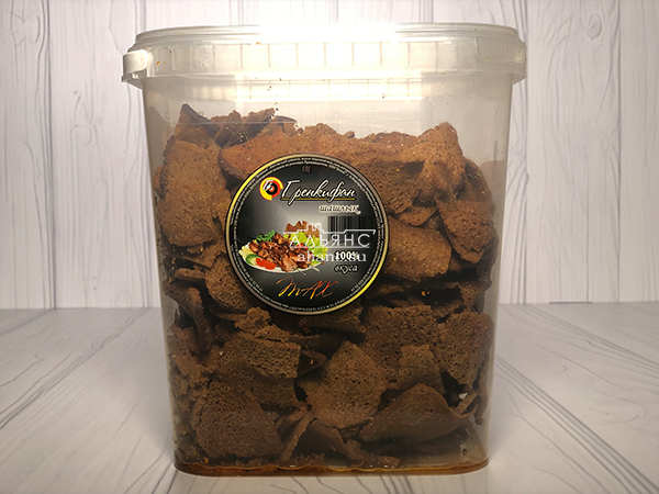 Ржаные гренки со вкусом шашлыка в Волжском