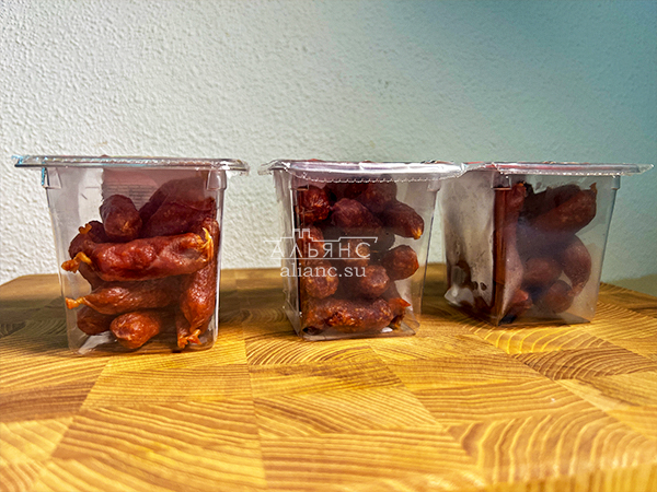 Колбаски МИНИ классические с/к (100 гр) в Волжском