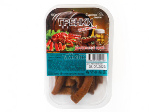 Фисташка натуральная жар/сол: Сурские гренки Камчатский краб (100 гр)