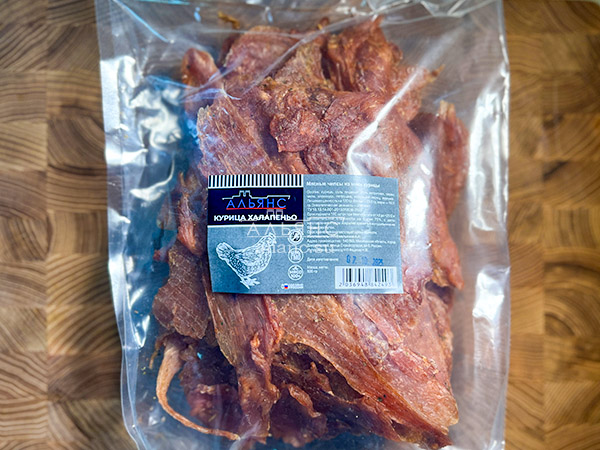 Мясо (АЛЬЯНС) вяленое курица 500гр "С халапеньо" в Волжском