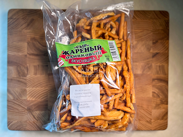 Жареный сыр "ВКУСНЯШКА" (Оливковый) 500гр. в Волжском