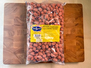 Чипсы: Арахис в глазури со вкусом буженина с чесноком