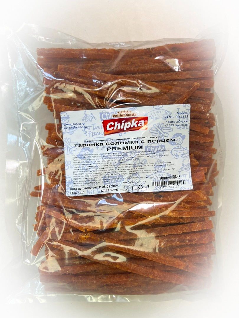 Таранка с перцем (соломка) (Chipka ПРЕМИУМ) в Волжском