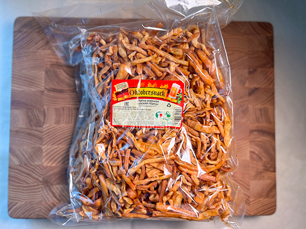Нитка ЖАРЕНАЯ "Тайский перец" Oktobersnack 1 кг (сырный продукт) в Волжском
