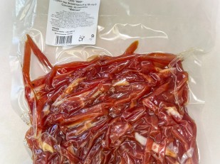 Лаваш со вкусом лука и сметаны: Мясо Соломка свиная 