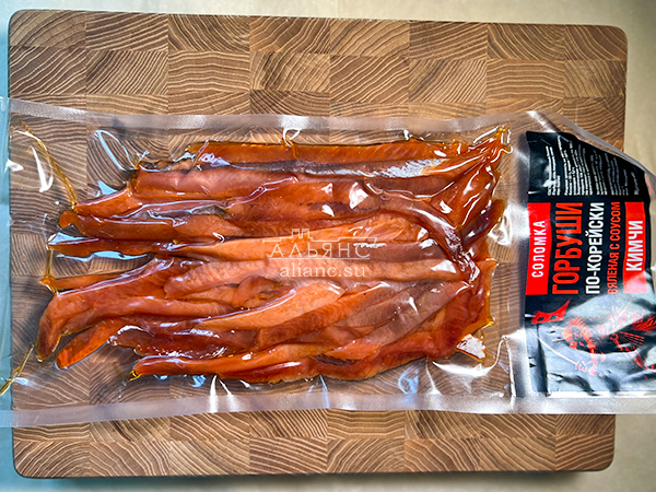 Горбуша соломка по-корейски в Волжском