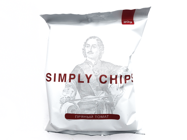Картофельные чипсы "Simple chips" Пряный томат 80 гр. в Волжском